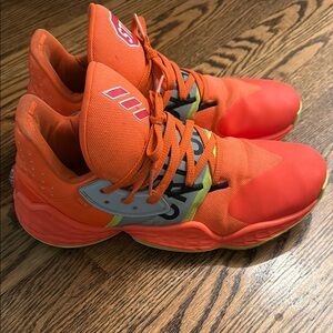 Adidas Bright Orange Sneakers